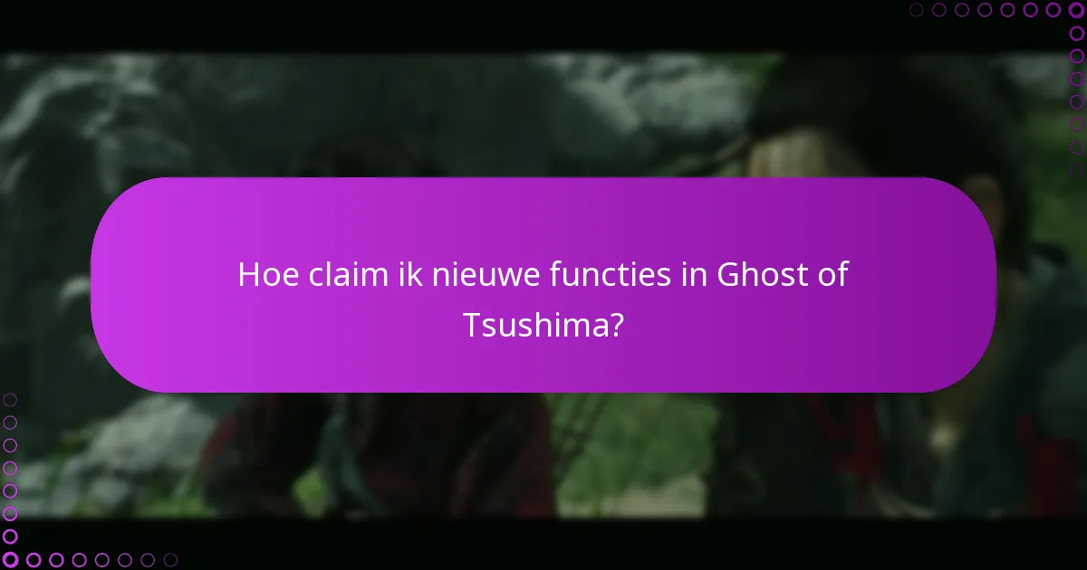 Hoe kan ik veranderingen in Ghost of Tsushima controleren?